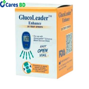 Gluco Leader Enhance Test Strip Blue (25 PCS)