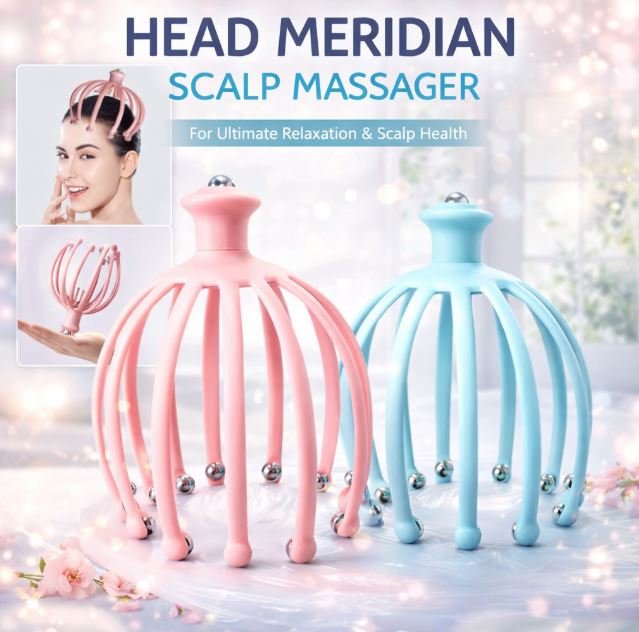 Head Meridian Massager Scalp Neck Release - Image 3