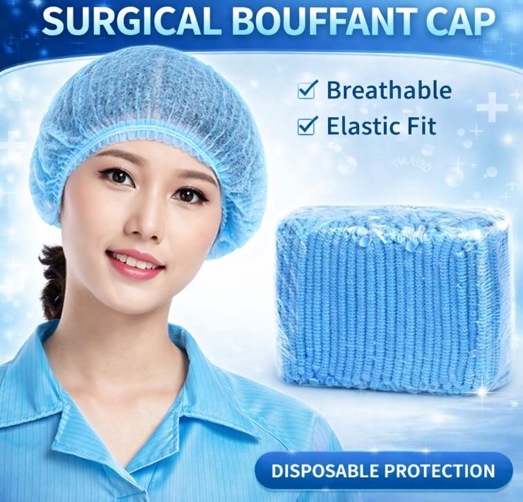 Surgical Bouffant Cap