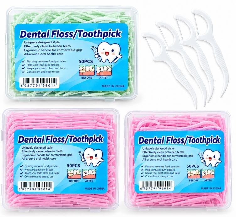 Dental Floss / Toothpick – দাঁতের ফাঁক পরিষ্কারে সহজ ও কার্যকর সমাধান! - Image 3