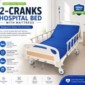 Two Crank Hospital Bed — Model: MEM